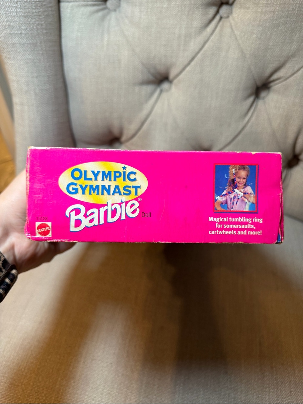 Barbie Olympic Gymnast Doll - Red, White, Blue 1996 Atlanta USA - Picture 9 of 10